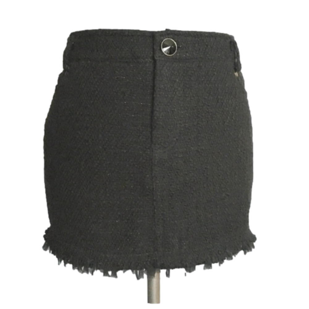 forever 21 💕Black Nubby Mini Skirt💕